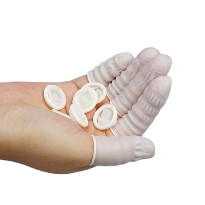 Fingerspitzen ohne Dickpulver 100% reines natürliches Latex